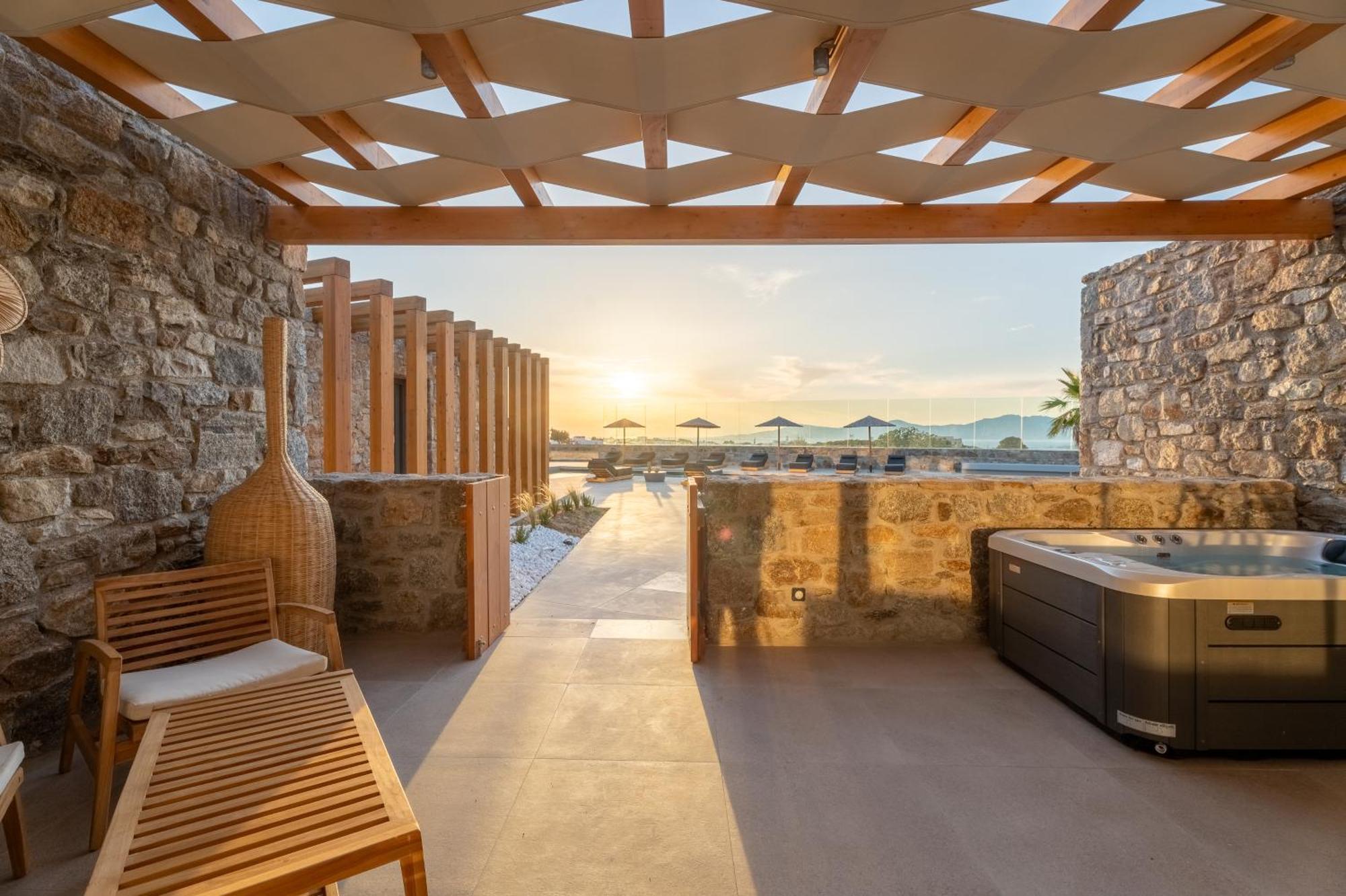 Mykonos Town Regency Sunset Suites מראה חיצוני תמונה