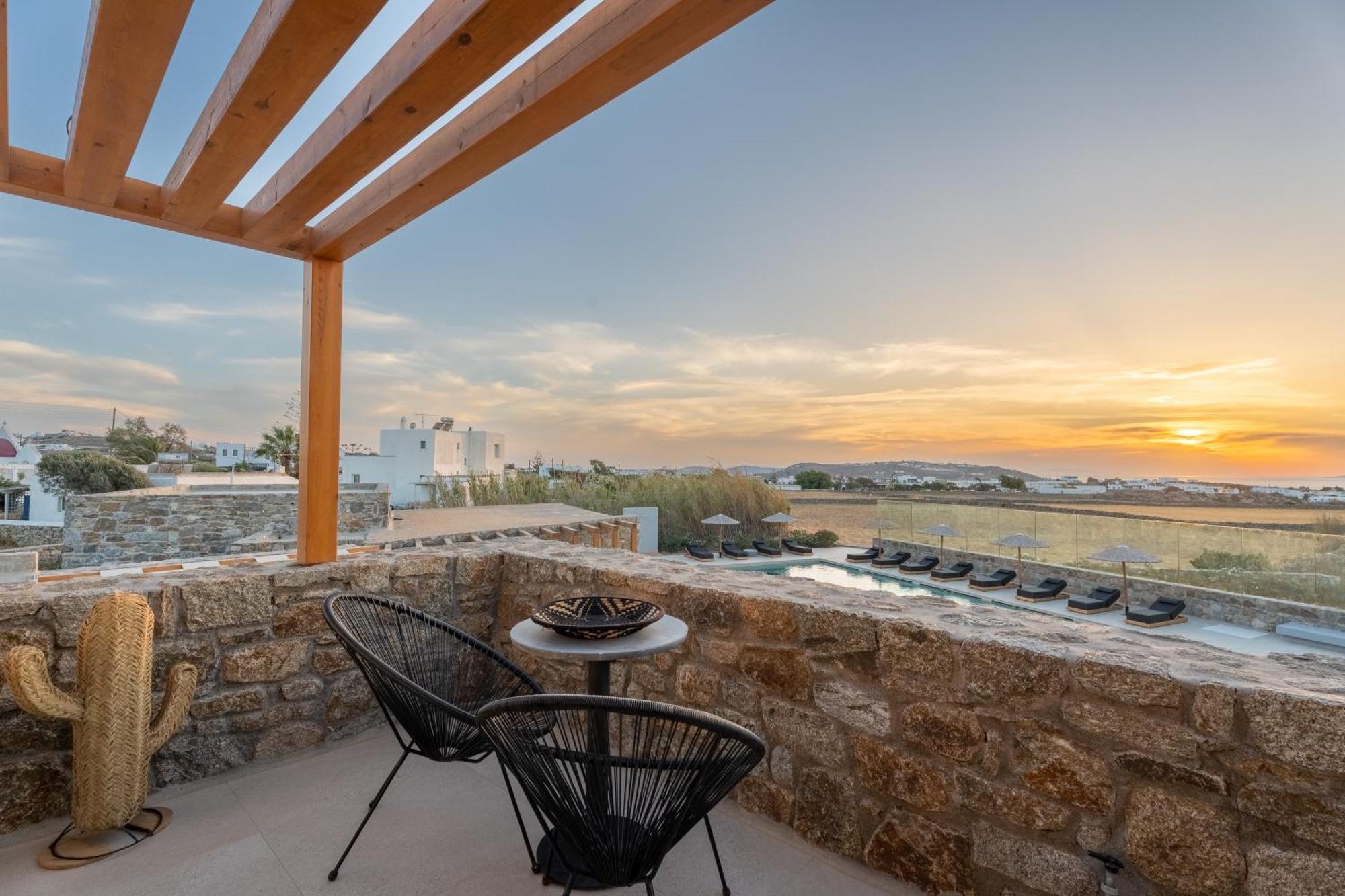 Mykonos Town Regency Sunset Suites מראה חיצוני תמונה