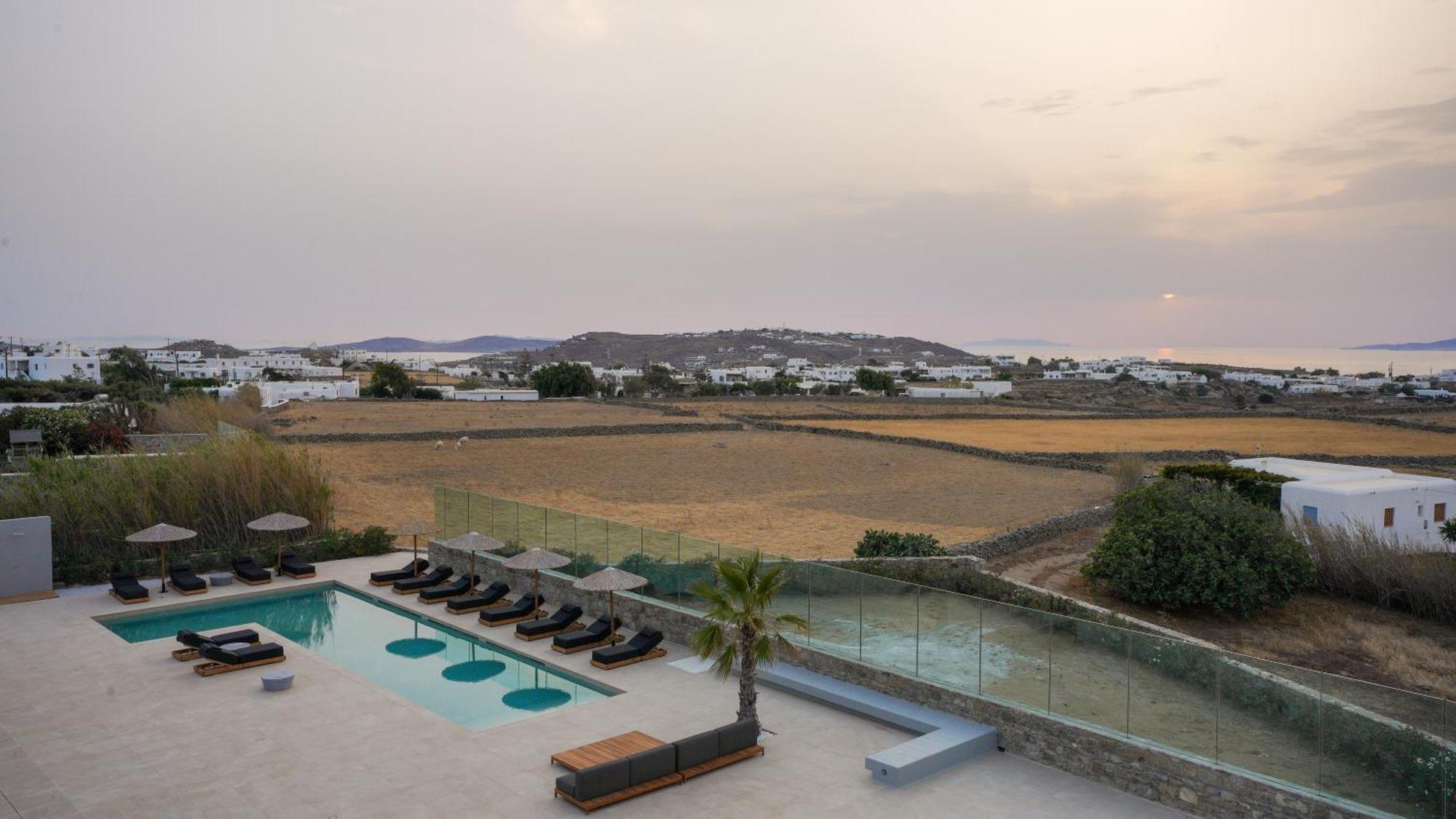 Mykonos Town Regency Sunset Suites מראה חיצוני תמונה