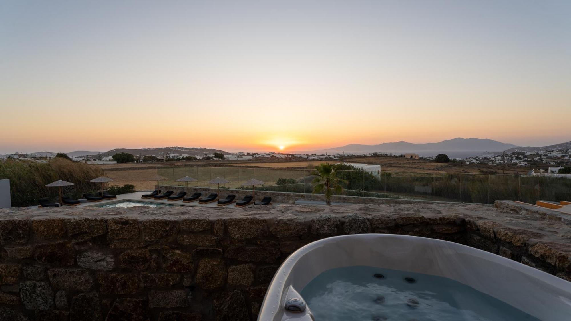Mykonos Town Regency Sunset Suites מראה חיצוני תמונה